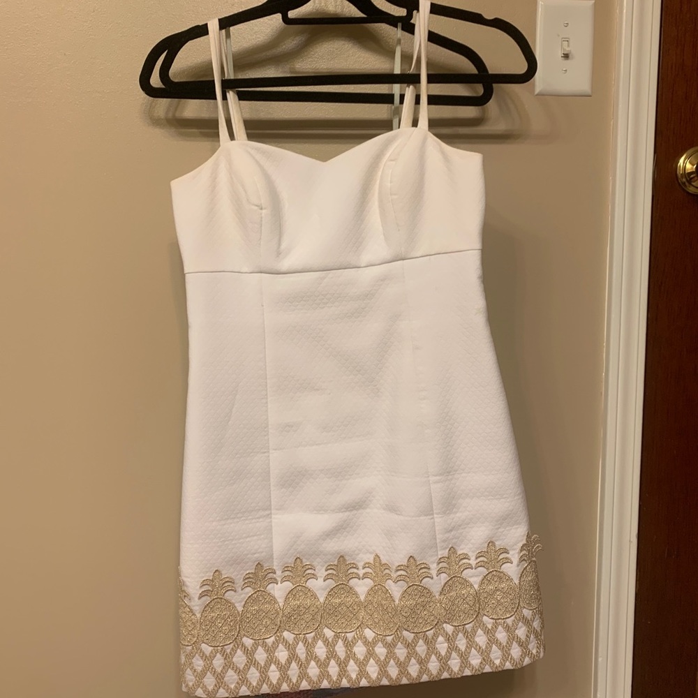 White Lilly Pulitzer Dress